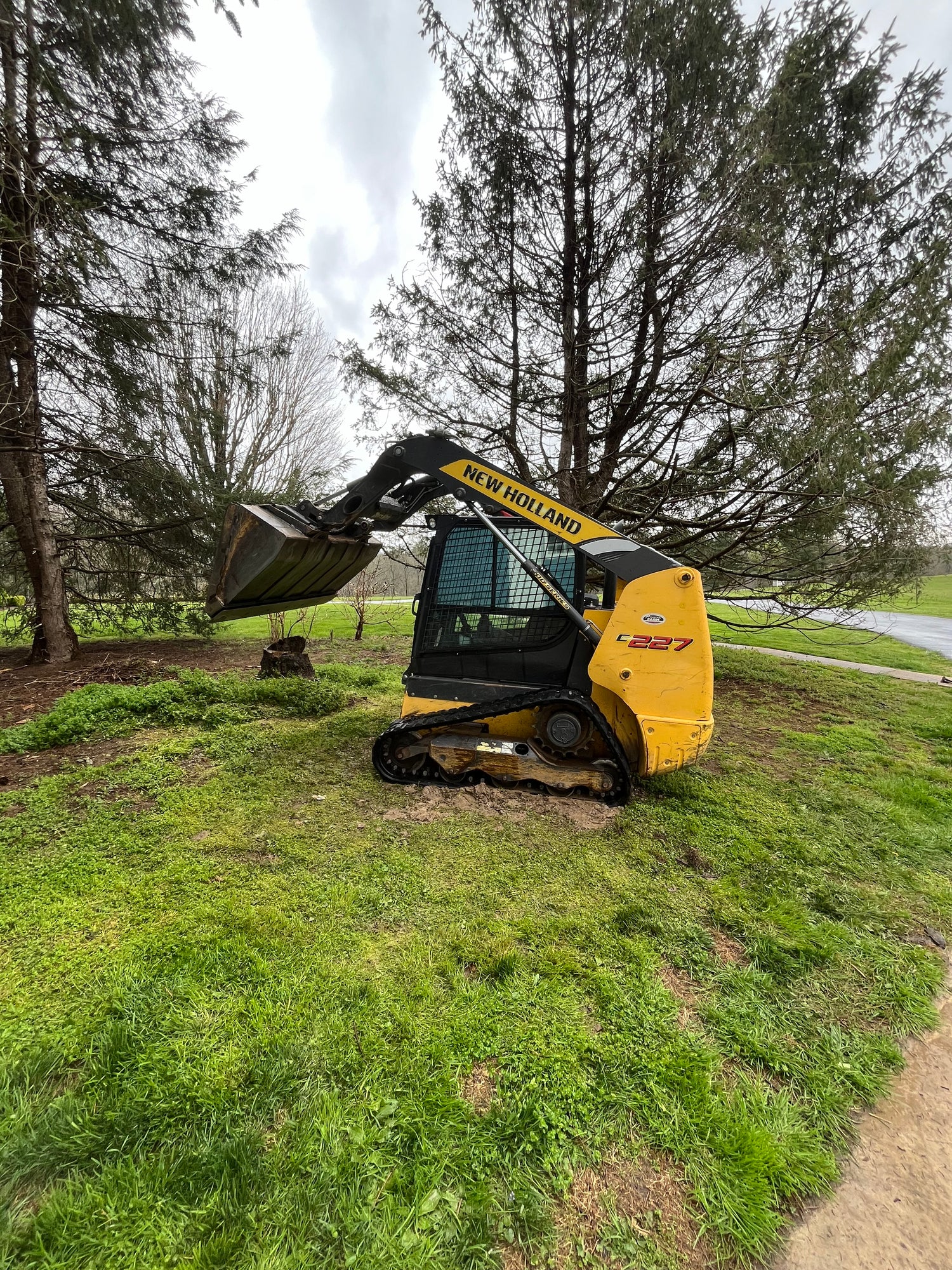 c-lug tracks on skid steer